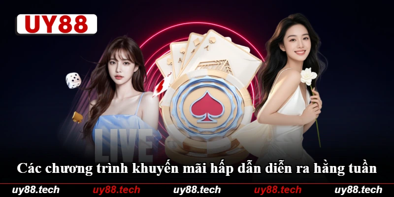 Các chương trình khuyến mãi hấp dẫn diễn ra hằng tuần