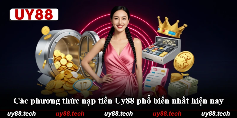 Các phương thức nạp tiền Uy88 phổ biến nhất hiện nay Các phương thức nạp tiền Uy88 phổ biến nhất hiện nay