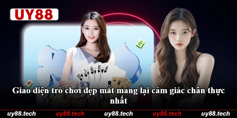 Giao diện trò chơi đẹp mắt mang lại cảm giác chân thực nhất Giao diện trò chơi đẹp mắt mang lại cảm giác chân thực nhất