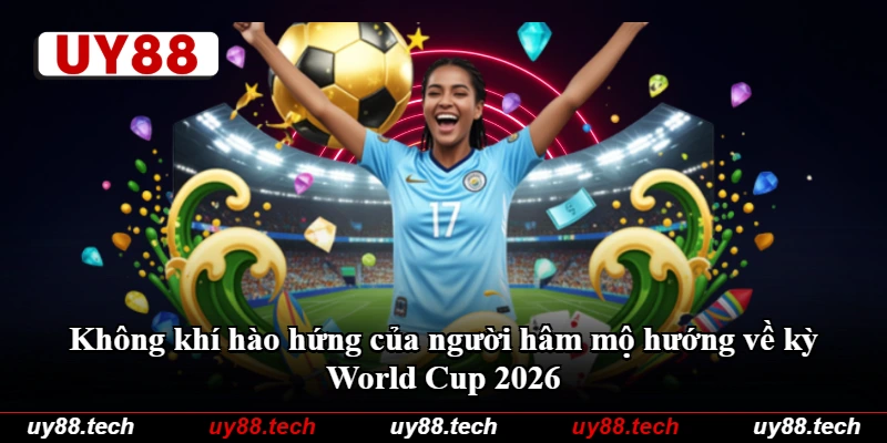 Không khí hào hứng của người hâm mộ hướng về kỳ World Cup 2026 Không khí hào hứng của người hâm mộ hướng về kỳ World Cup 2026